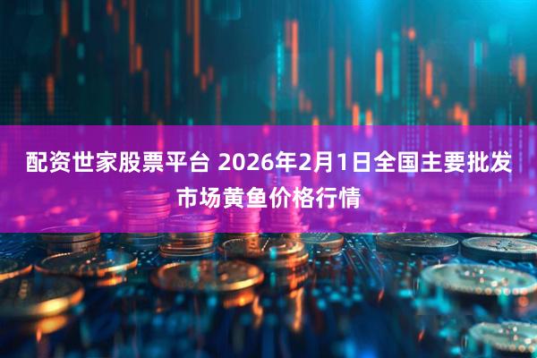配资世家股票平台 2026年2月1日全国主要批发市场黄鱼价格行情